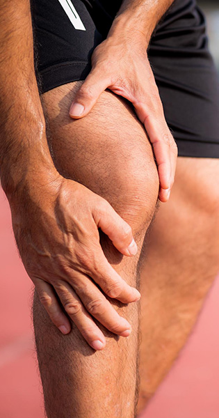 Knee injury in sports