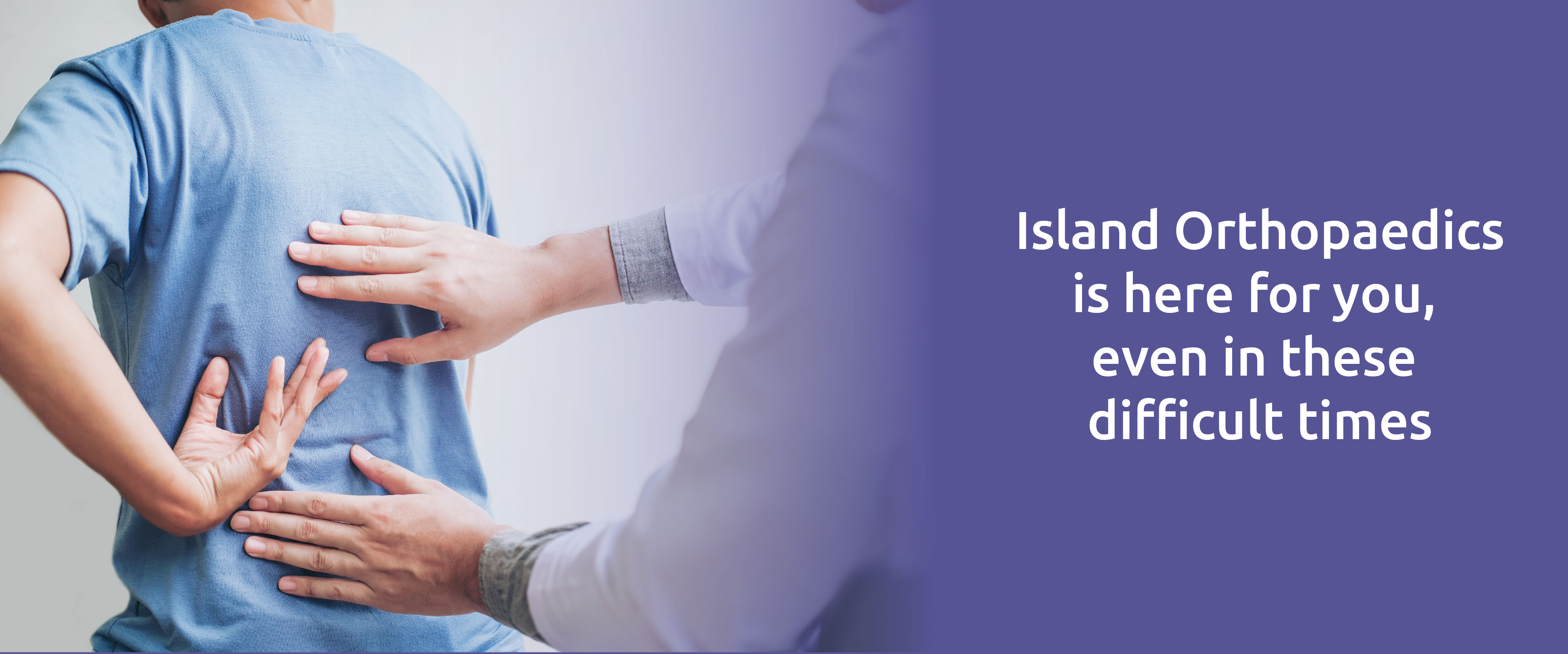 Island Orthopaedics Is Here For You Even In These Difficult Times   IO Website Banner Header 